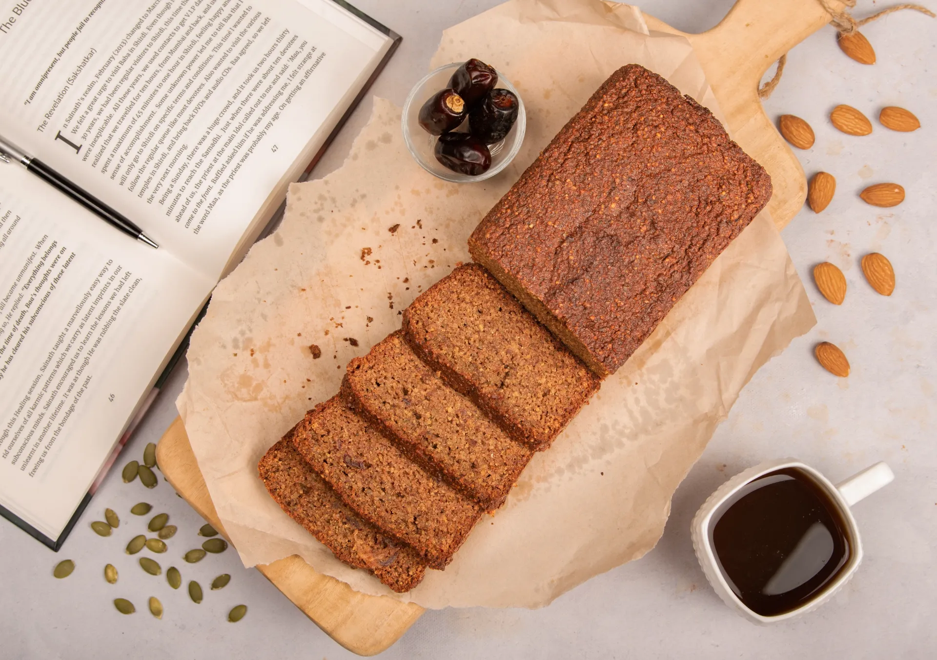 Grain-Free Date Cake (Egg, Chocolate)